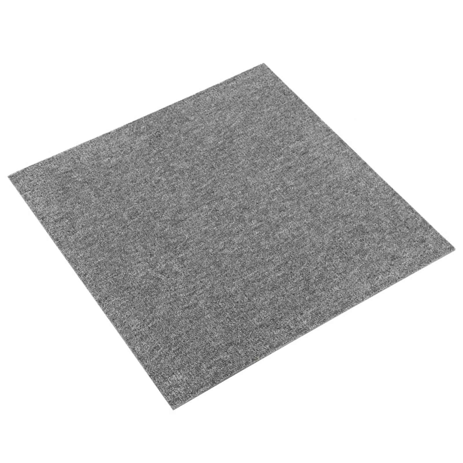 Alfombra 20 pcs Antracita 50 x 50 cm 100% Polipropileno