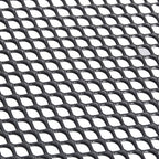 Mesa plegable de malla de acero antracita 80x80x72 cm