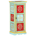 Aparador de madera maciza de mango pintada a mano 40x30x90 cm