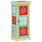 Aparador de madera maciza de mango pintada a mano 40x30x90 cm