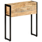 Jardinera de madera de mango rugosa 60x20x68 cm