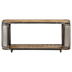 Mueble para la TV madera maciza de mango 90x30x40 cm