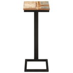 Mesitas auxiliares 2 uds madera reciclada 31,5x24,5x64,5 cm