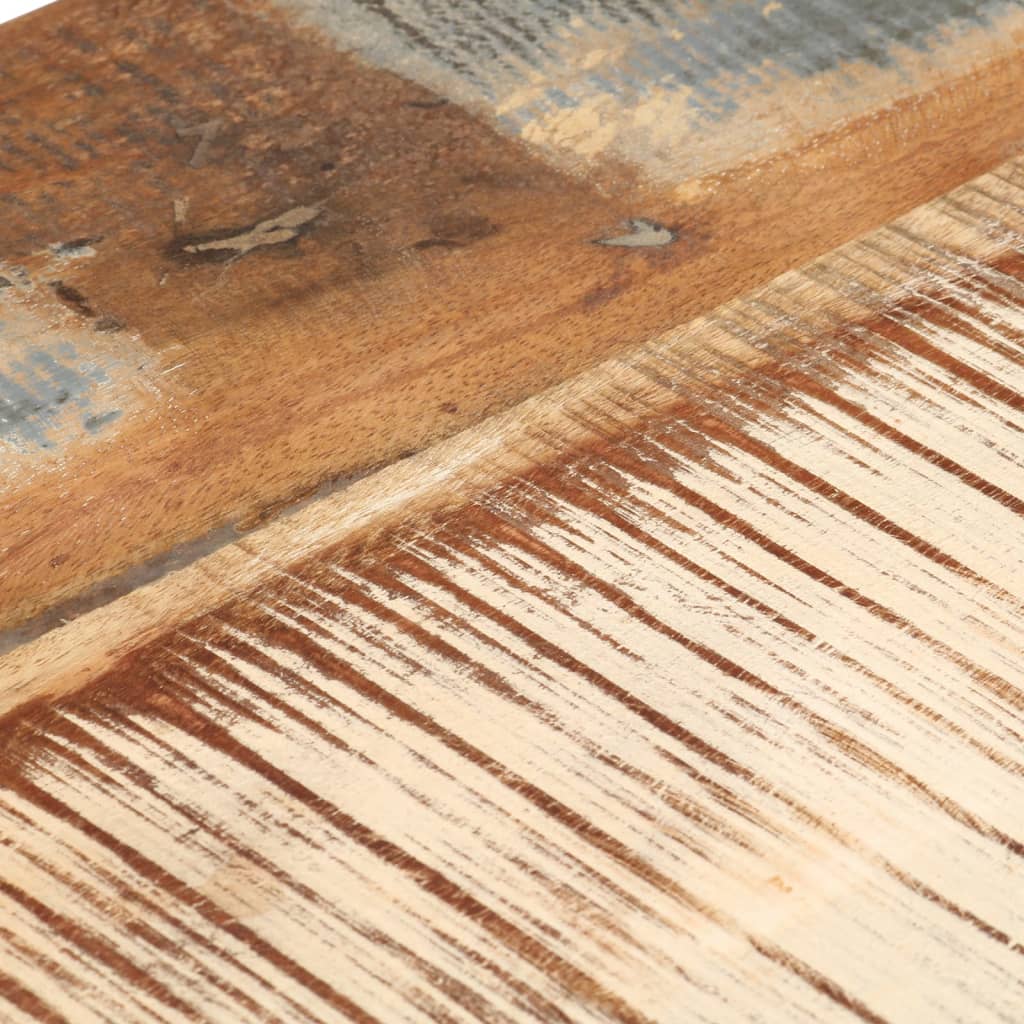 Mesitas auxiliares 2 uds madera reciclada 31,5x24,5x64,5 cm