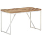 Mesa de comedor madera maciza 140x70x75 cm