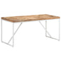 Mesa de comedor madera maciza 140x70x75 cm