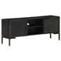 Solid Mango Wood TV Cabinet White 115x30x46 cm