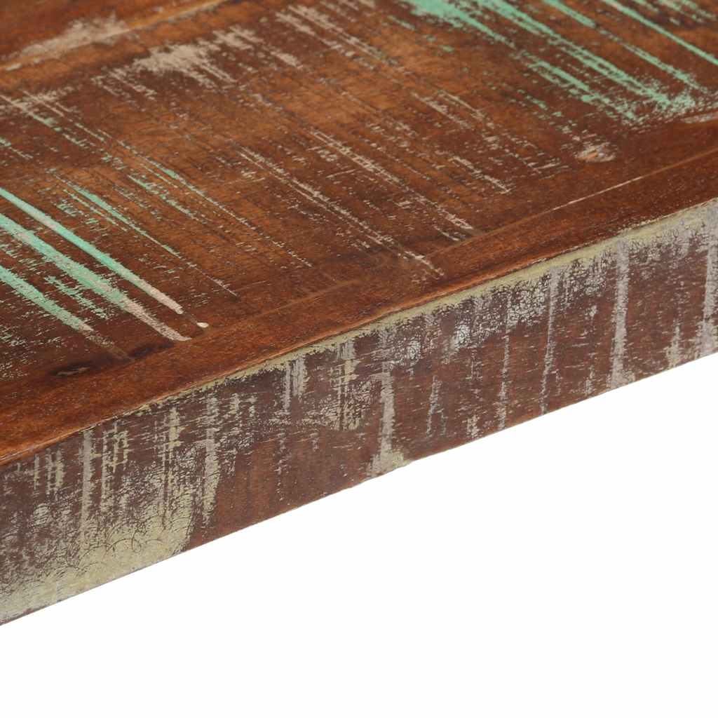 Mesa de bistró de madera maciza reciclada 60x60x76 cm
