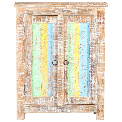 Aparador em madeira de mangueira envelhecida 61x35x76 cm