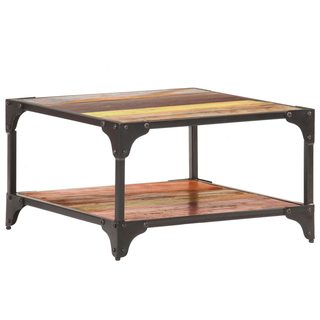 Solid Mango Wood Coffee Table 60x60x35 cm