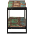 Mueble para la TV de madera maciza reciclada 120x30x40 cm