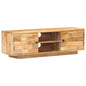 Mueble para TV de madera de mango maciza 90x30x35 cm