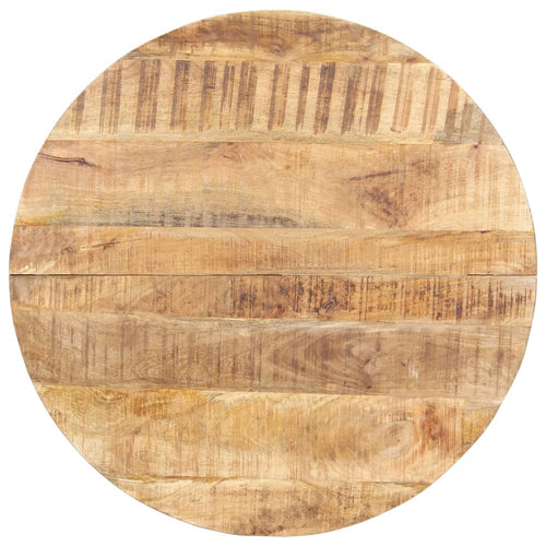 Rustic mango wood dining table 80 cm