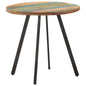 Mesa de comedor de madera de mango rugosa 80 cm