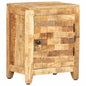 Mesa de Cabeceira de Madeira Maciça de Manga 40x30x50 cm
