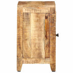 Mesita de noche de madera maciza de mango 40x30x50 cm