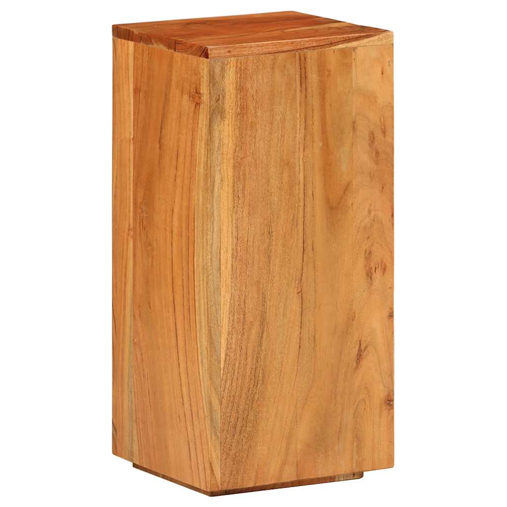 Soportes para plantas 2 unidades madera maciza de acacia
