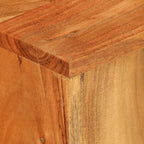 Soportes para plantas 2 unidades madera maciza de acacia