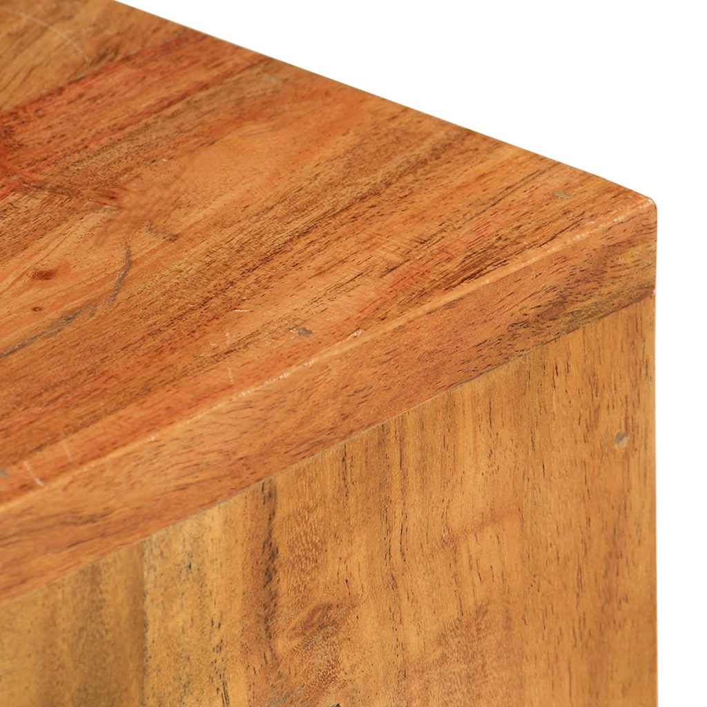 Soportes para plantas 2 unidades madera maciza de acacia