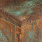 Mesa de centro madera maciza reciclada 68x68x41 cm