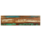 Mesa consola de madera maciza reciclada 120x30x75 cm