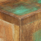 Mesa consola de madera maciza reciclada 120x30x75 cm