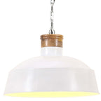 Lámpara colgante industrial 32 cm cobre E27