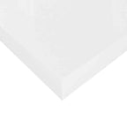 Estante flotante de pared 4 uds MDF blanco brillo 40x23x3,8 cm