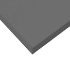 Estante flotante de pared 4 uds MDF gris brillo 80x23,5x3,8 cm