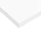 Estantes flotantes de pared 4 uds MDF blanco 40x23x3,8 cm