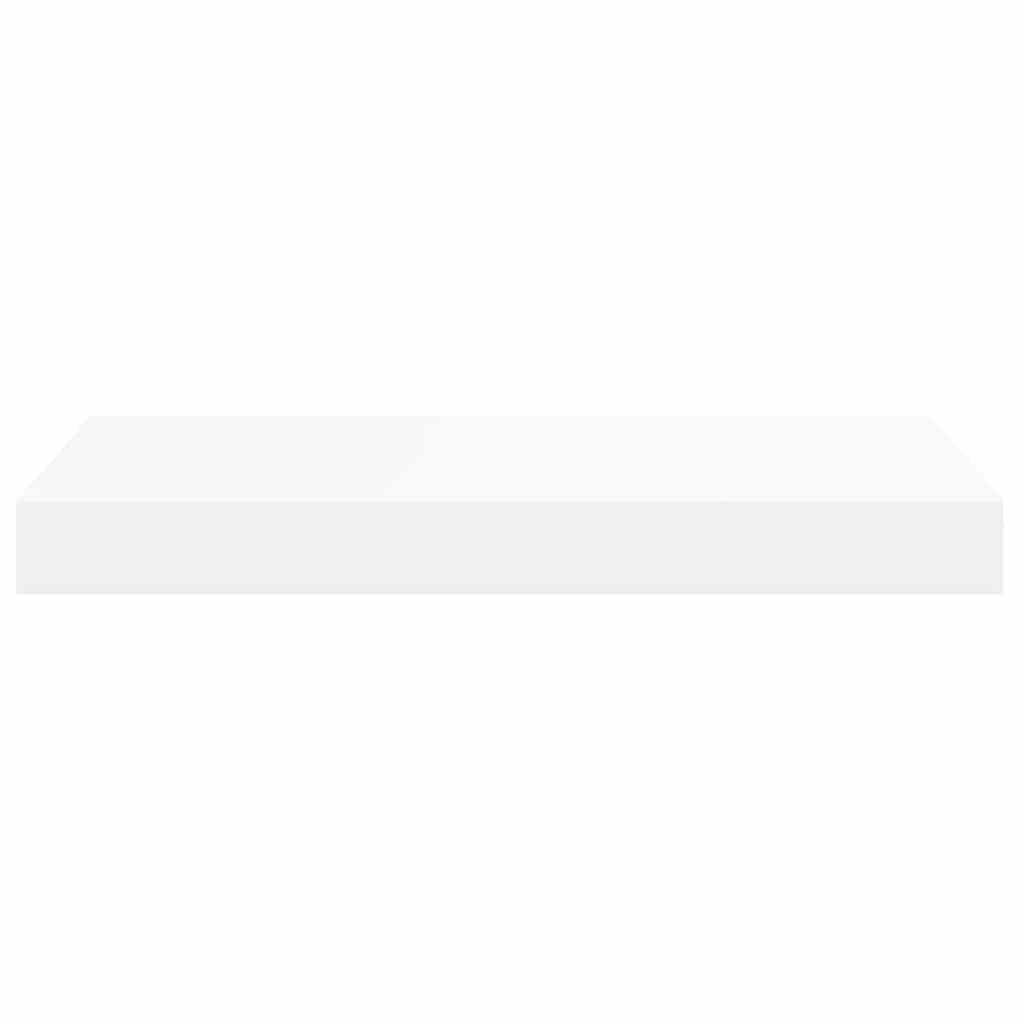 Estantes flotantes de pared 4 uds MDF blanco 40x23x3,8 cm