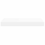 Estantes flotantes de pared 4 uds MDF blanco 40x23x3,8 cm