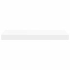 Estantes flotantes de pared 4 uds blanco MDF 50x23x3,8 cm