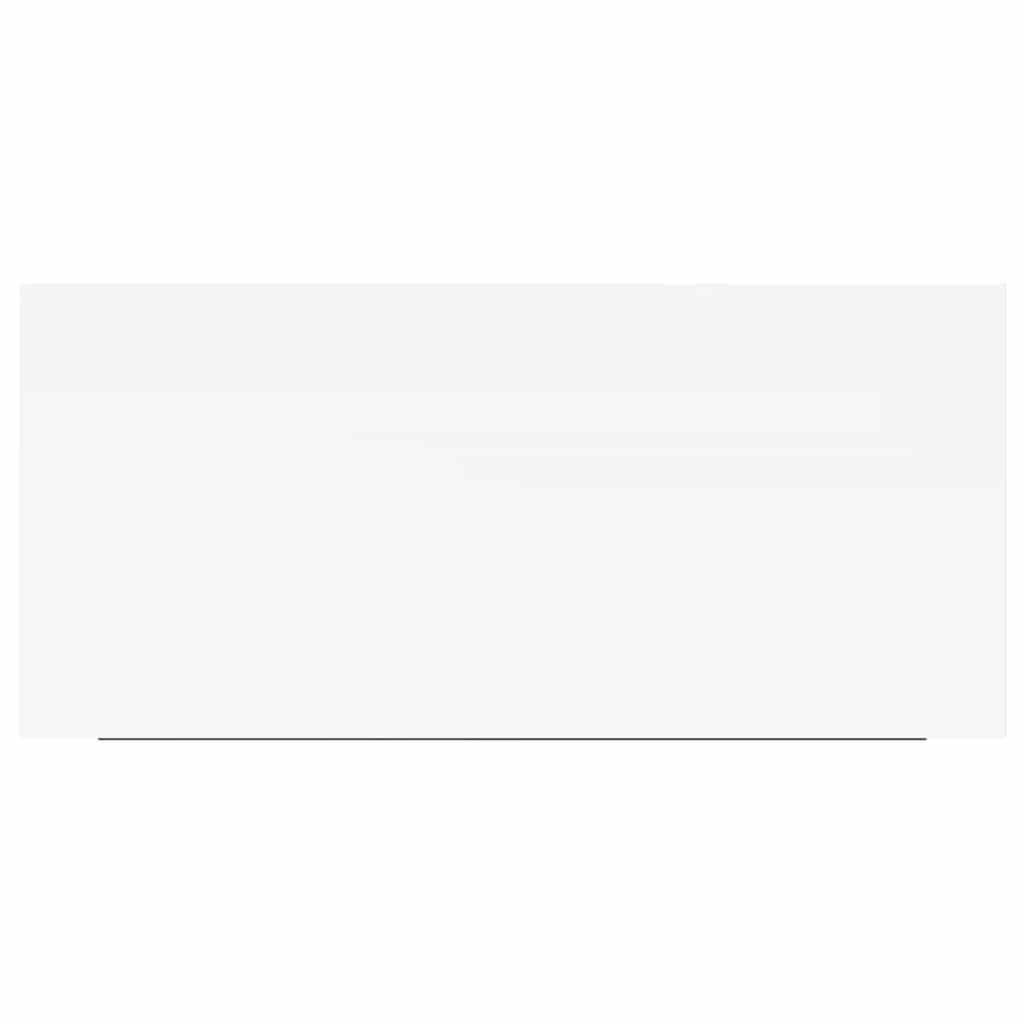 Estantes flotantes de pared 4 uds blanco MDF 50x23x3,8 cm