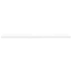 Estante flotante de pared 4 uds MDF blanco 120x23,5x3,8 cm