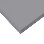 Estantes flotantes de pared 4 uds MDF gris 50x23x3,8 cm