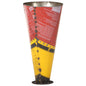 Black steel umbrella stand