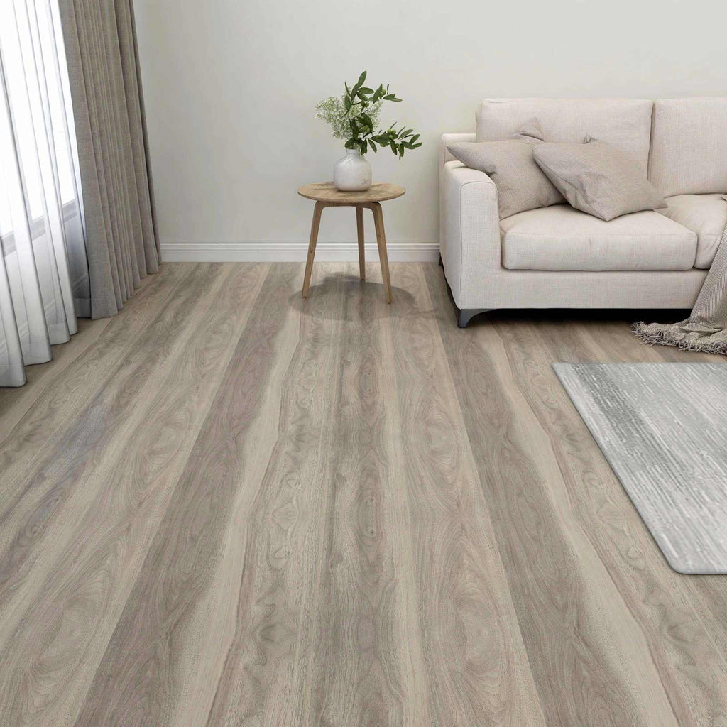 Tablas de Suelo 55 pcs Marrón Oscuro 5,11 m² PVC