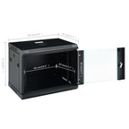 Armario de red de pared 9U 19" IP20 600x450x510 mm