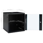 Armario de red de pared 12U 19" IP20 600x600x640 mm