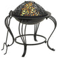 Brasa com atiçador de aço 49 cm