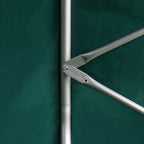 Carpa para ganado PVC verde 3,7x3,7 m