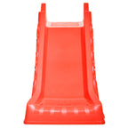 Tobogán para niños plegable interior y exterior rojo y amarillo
