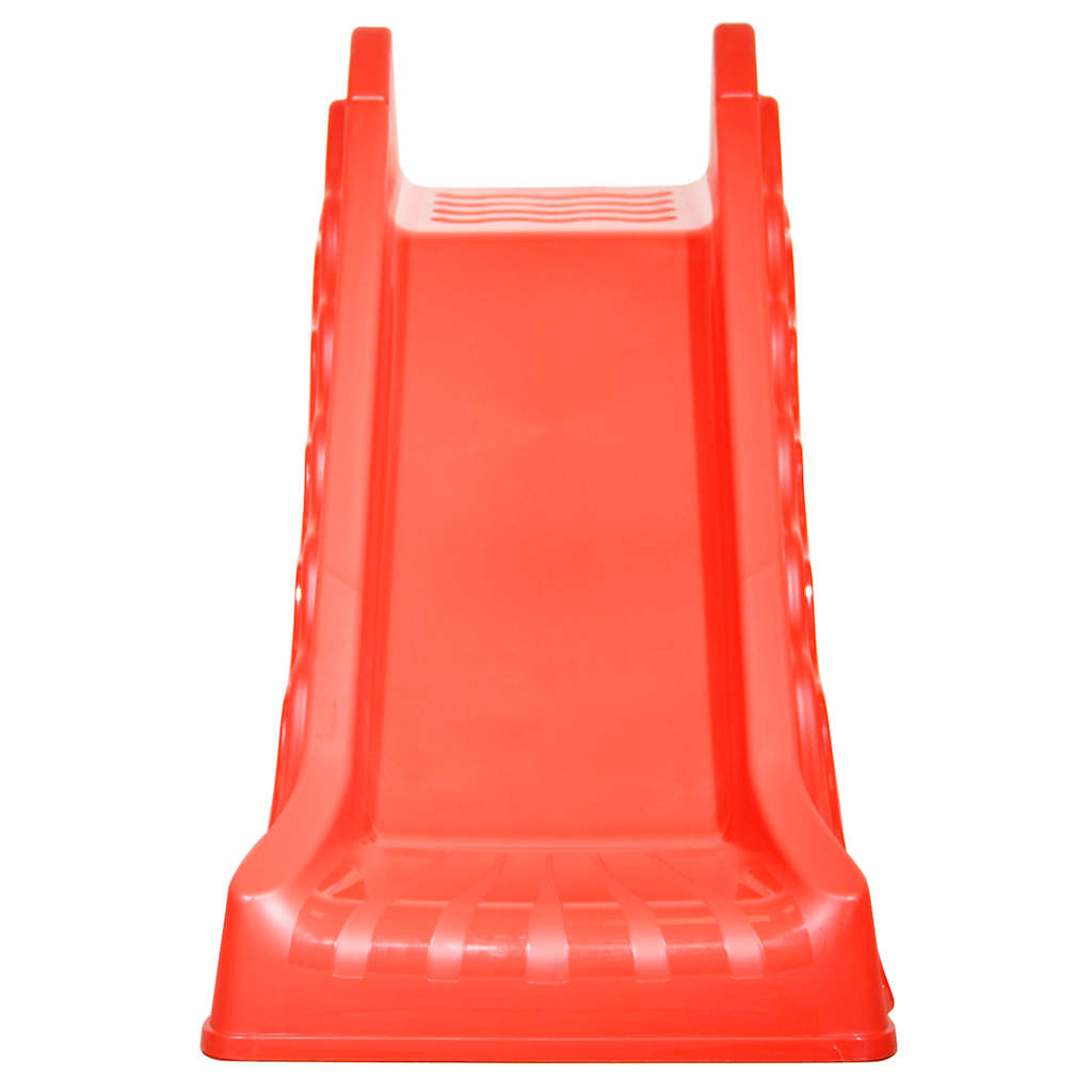 Tobogán para niños plegable interior y exterior rojo y amarillo