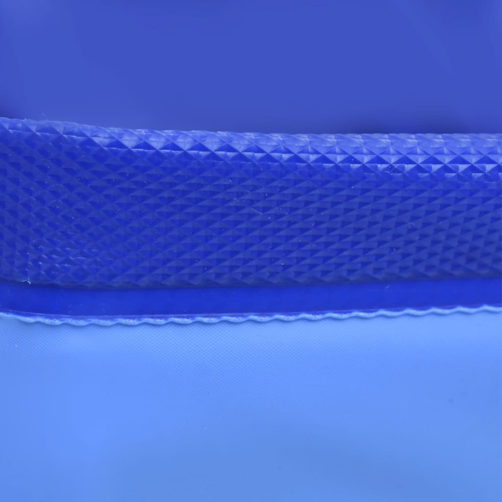 Piscina para perros plegable PVC azul 200x30 cm