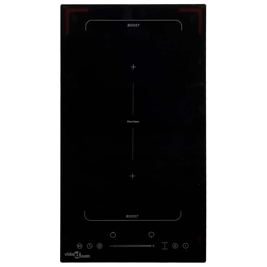 Placa de inducción flexizone 2 quemadores control táctil 3500 W