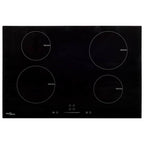 Placa de inducción con 4 quemadores control táctil 77 cm 7000 W