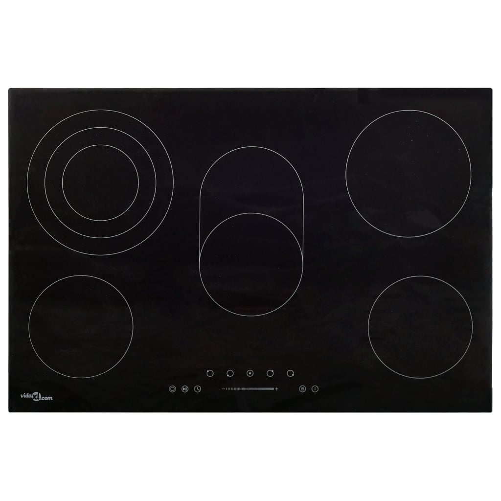 Placa de inducción con 4 quemadores control táctil 77 cm 7000 W