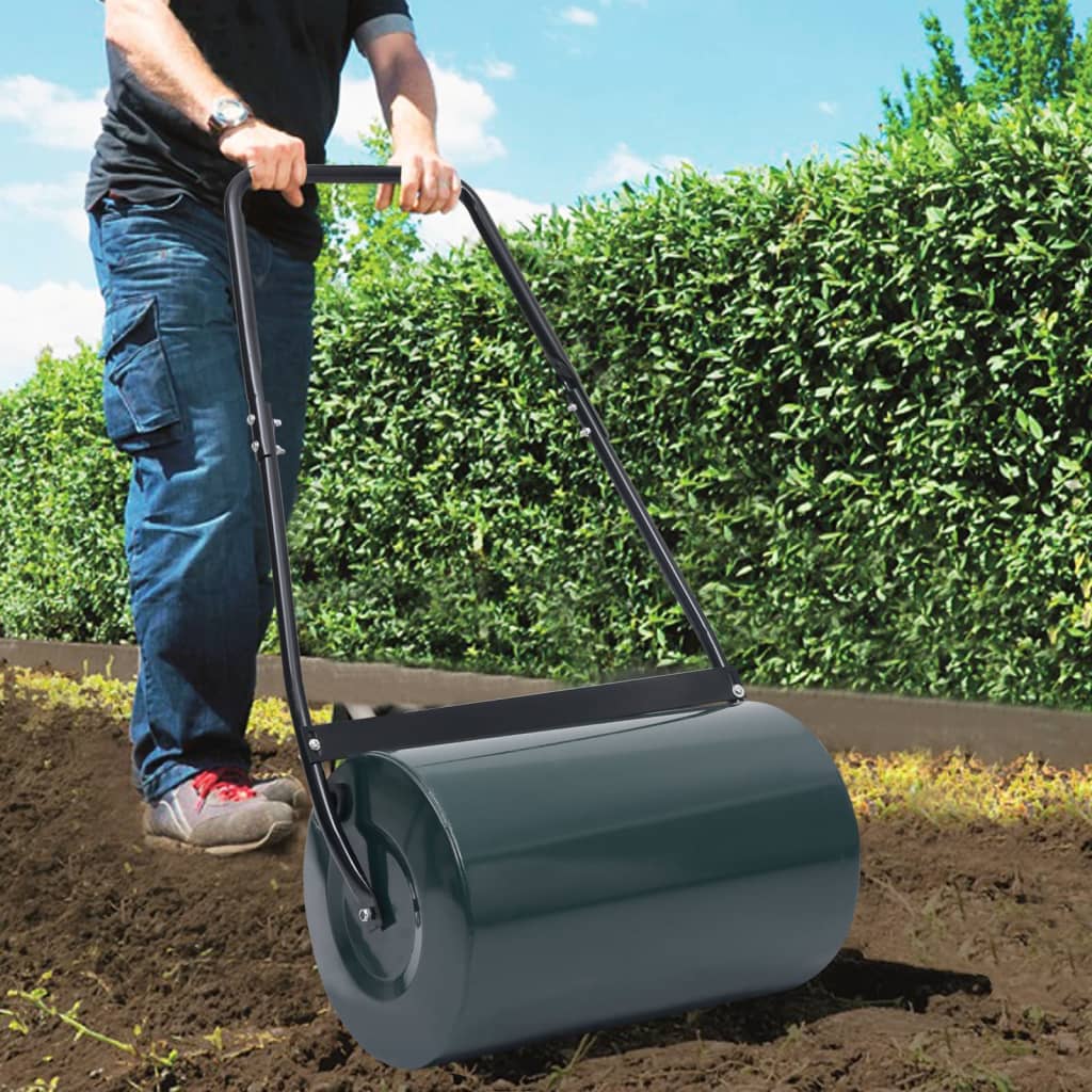 Black Lawn Roller 63 cm 50 L