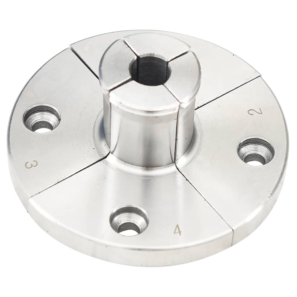 Set mandriles de mordazas centradoras para madera acero 3,75"